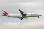 SriLankan Airlines, 4R-ADF, Airbus A340-313X, msn: 374, FRA Frankfurt, Germany.