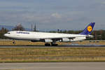 Lufthansa, D-AIGS, Airbus A340-313X, msn: 297,  Bergisch Gladbach ,  29.September 2019, FRA Frankfurt, Germany.
