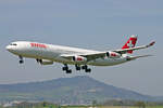 SWISS International Air Lines, HB-JMA, Airbus A340-313X, msn: 538,  Frauenfeld , 27.April 2008, ZRH Zürich, Switzerland.