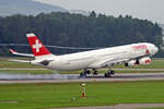 SWISS International Air Lines, HB-JMD, Airbus A340-313X, msn: 556,  Liestal , 06.September 2008, ZRH Zürich, Switzerland.