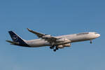 Airbus A340-300, Lufthansa (D-AIGL)  Herne , Frankfurt (FRA), 01.05.2025.