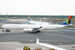 South African Airways, ZS-SNA, Airbus A340-642, msn: 410, 18.Mai 2005, FRA Frankfurt, Germany.