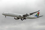 South African Airlines, ZS-SNF, Airbus A340-642, msn: 547, 12.August 2006, LHR London Heathrow, United Kingdom.