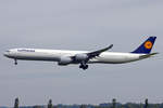 Lufthansa, D-AIHQ, Airbus A340-642, msn: 790, 12.Juli 2009, MUC München, Germany.