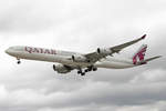 Qatar Airways, A7-AGD, Airbus A340-642, msn: 798, 21.August 2010, LHR London Heathrow, United Kingdom.