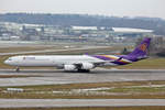 Thai Airways, HS-TNF, Airbus A340-642, msn: 953,  Mae Hong Son , 26.Januar 2011, ZRH Zürich, Switzerland.
