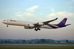 Thai Airways, HS-TNA, Airbus A340-642, msn: 677,  Whattana Nakhon , 25.April 2007, ZRH Zürich, Switzerland.
