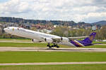 Thai Airways, HS-TNC, Airbus A340-642, msn: 689,  Chon Buri / ชลบุรี , 19.April 2008, ZRH Zürich, Switzerland.