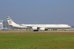 Etihad Airways, A6-EHE, Airbus A340-642, 24.September 2016, MUC München, Germany.