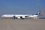 South African Airways, ZS-SNB, Airbus A340-642, 24.September 2016, MUC München, Germany.