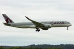Qatar Airways, A7-ALY, Airbus, A350-941, 17.08.2019, ZRH, Zürich, Switzerland      