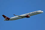 Virgin Atlantic, G-VPRD, Airbus A350-1041, msn: 319,  Rain Bow , 07.Juli 2023, LHR London Heathrow, United Kingdom.