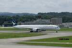 Cathay Pacific, A350-1000, B-LXK, 4.8.24, Zürich.