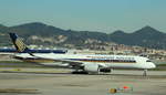 Singapore Airlines, 9V-SMS,MSN 158, Airbus A 350-941,05.04.2018, BCN-LEBL, Barcelona-El Prat, Spanien 