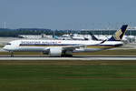 Singapore Airlines Airbus A350-941 9V-SMR, cn(MSN): 140,
Flughafen München, 20.08.2018.