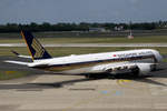 Singapore Airlines, 9V-SMM, Airbus, A 350-941, DUS-EDDL, Düsseldorf, 21.08.2019, Germany 