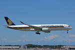 Singapore Airlines, 9V-SME, Airbus A350-941, msn: 041, 01.Juli 2021, MXP Milano Malpensa, Italy.