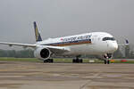 Singapore Airlines, 9V-SMO, Airbus A350-941, msn: 116, 26.September 2021, ZRH Zürich, Switzerland.