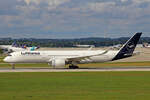 Lufthansa, D-AIXL, Airbus A350-941, msn: 255,  Rostock , 11.September 2022, MUC München, Germany.