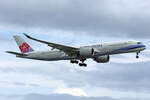 China Airlines, B-18915, Airbus A350-941, msn: 179, 03.Juli 2023, LHR London Heathrow, United Kingdom.