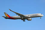 Asiana Airlines, HL8360, Airbus A350-941, msn: 234, 03.Juli 2023, LHR London Heathrow, United Kingdom.