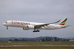 Ethiopian Airlines, ET-AYB, Airbus A350-941, msn: 412, 28.März 2025, ZRH Zürich, Switzerland.