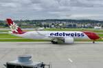 Edelweiss, A350-900, HB-IHF,  Piz Bernina , 6.10.25, Zürich.