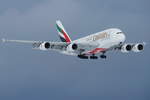 Emirates Airbus A380-861 A6-EDC, cn(MSN): 016,
Zürich-Kloten Airport, 15.01.2017.
