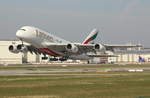 Emirates, F-WWSF,Reg.A6-EUQ,(MSN 0229),Airbus A 380-861,28.03.2017, XFW-EDHI, Hamburg-Finkenwerder, Germany 