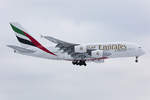 Emirates, A6-EUK, Airbus, A380-861, 18.01.2017, ZRH, Zürich, Switzerland      