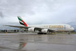 Emirates Airlines, A6-EOJ, Airbus A380-861, 1.Mai 2017, ZRH Zürich, Switzerland.