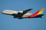 Asiana Airlines Airbus A380-841 HL7641, cn(MSN): 231,
Frankfurt Rhein-Main International, 25.05.2017.