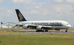 Singapore Airlines, 9V-SKQ, MSN 0079, Airbus A 380-841,04.06.2017, FRA-EDDF, Frankfurt, Germany 