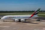 Emirates (EK-UAE), A6-EEY, Airbus, A 380-861, 17.05.2017, DUS-EDDL, Düsseldorf, Germany