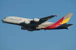 Asiana Airlines Airbus A380-841 HL7626, cn(MSN): 155,
Frankfurt Rhein-Main International, 26.05.2017.