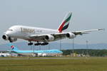 Emirates Airbus A380-861 A6-EOT, cn(MSN): 204,
Wien Schwechat, 24.08.2017.