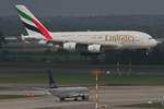 Emirates, A6-EEA, Airbus, A 380-861, ~ Expo Dubai 2020-St., MUC-EDDM, München, 05.09.2018, Germany