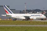 Air France Airbus A380-861 F-WWSB c/n 033 wird F-HPJA in XFW Hamburg Finkenwerder ,am 08,09,09