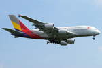 Asiana Airlines Airbus A380-841 HL7641, cn(MSN): 231, 
Frankfurt Rhein-Main International, 23.05.2019.