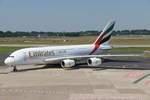 Airbus A380-861 - EK UAE Emirates 'Expo 2020' - 164 - A6-EOB - 17.08.2016 - DUS
