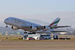 Emirates Airlines, A6-EUD, Airbus A380-861, msn: 216, 16.Januar 2022, ZRH Zürich, Switzerland.
