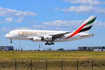 A6-EVS , Emirates , Airbus A380-842 , ILA 2022 ,  Berlin-Brandenburg  Willy Brandt  , BER , 21.06.2022 ,