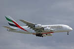 Emirates Airlines, A6-EEG, Airbus A380-861, msn: 116, 03.Juli 2023, LHR London Heathrow, United Kingdom.