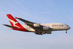 Qantas Airways, VH-OQK, Airbus A380-842, msn: 063, 03.Juli 2023, LHR London Heathrow, United Kingdom.