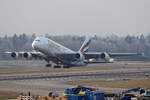 Emirates Airlines, A6-EDU, Airbus A380-861, msn: 098, 22.Januar 2026, ZRH Zürich, Switzerland.