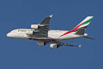 Emirates, A6-EVO, Airbus A380-861, msn: 268, 31.Januar 2026, DXB Dubai, VAE.
