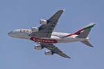 Emirates, A6-EDK, Airbus A380-861, msn: 030, 07.Februar 2026, DXB Dubai, VAE.