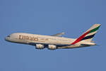 Emirates, A6-EOJ, Airbus A380-861, msn: 182, 07.Februar 2026, DXB Dubai, VAE