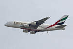 Emirates, A6-EUZ, Airbus A380-842, msn: 244, 06.Februar 2026, DXB Dubai, VAE