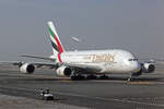 Emirates, A6-EEH, Airbus A380-861, msn: 119, 11.Februar 2026, DXB Dubai, VAE